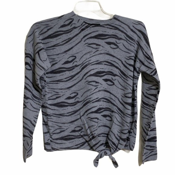 360 Cashmere Sweaters - 360 Cashmere Tie Front Pullover Cashmere Sweater